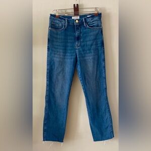 Frame Women’s Denim Le Sylvie Slender Straight Jeans Size 28